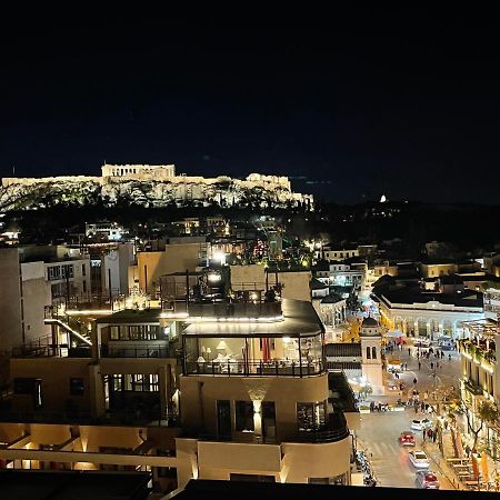 Apartament Acropolis Panorama View Penthouse With Private Terraces A Contemporary Parthenon Ateny Zewnętrze zdjęcie