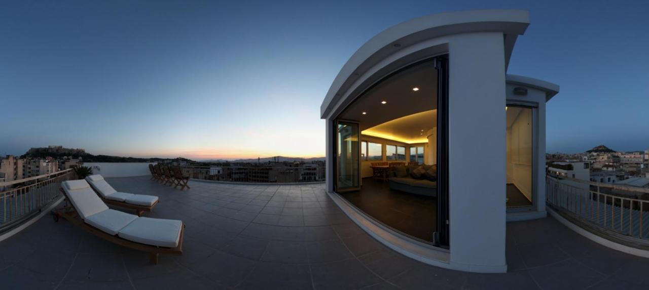 Apartament Acropolis Panorama View Penthouse With Private Terraces A Contemporary Parthenon Ateny Zewnętrze zdjęcie