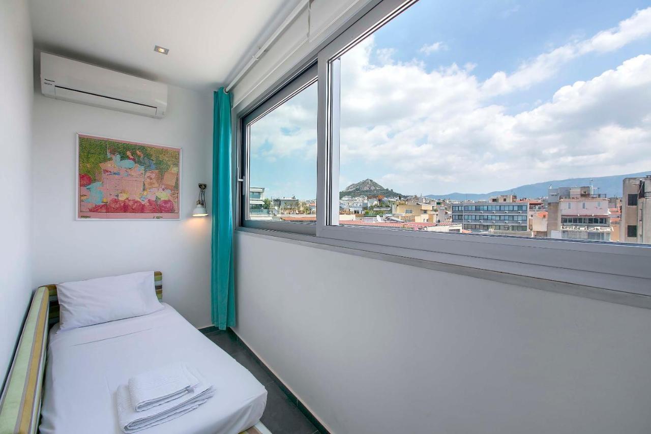 Apartament Acropolis Panorama View Penthouse With Private Terraces A Contemporary Parthenon Ateny Zewnętrze zdjęcie