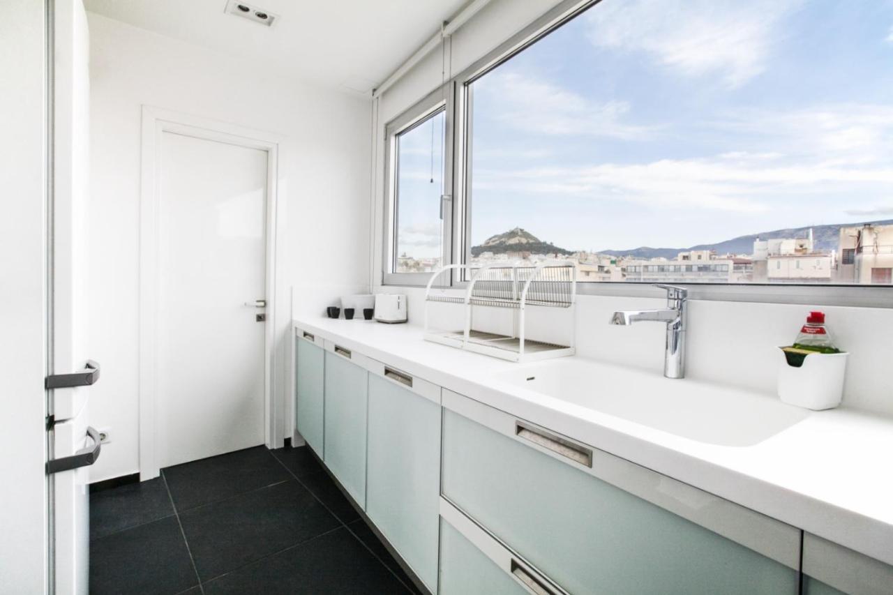 Apartament Acropolis Panorama View Penthouse With Private Terraces A Contemporary Parthenon Ateny Zewnętrze zdjęcie