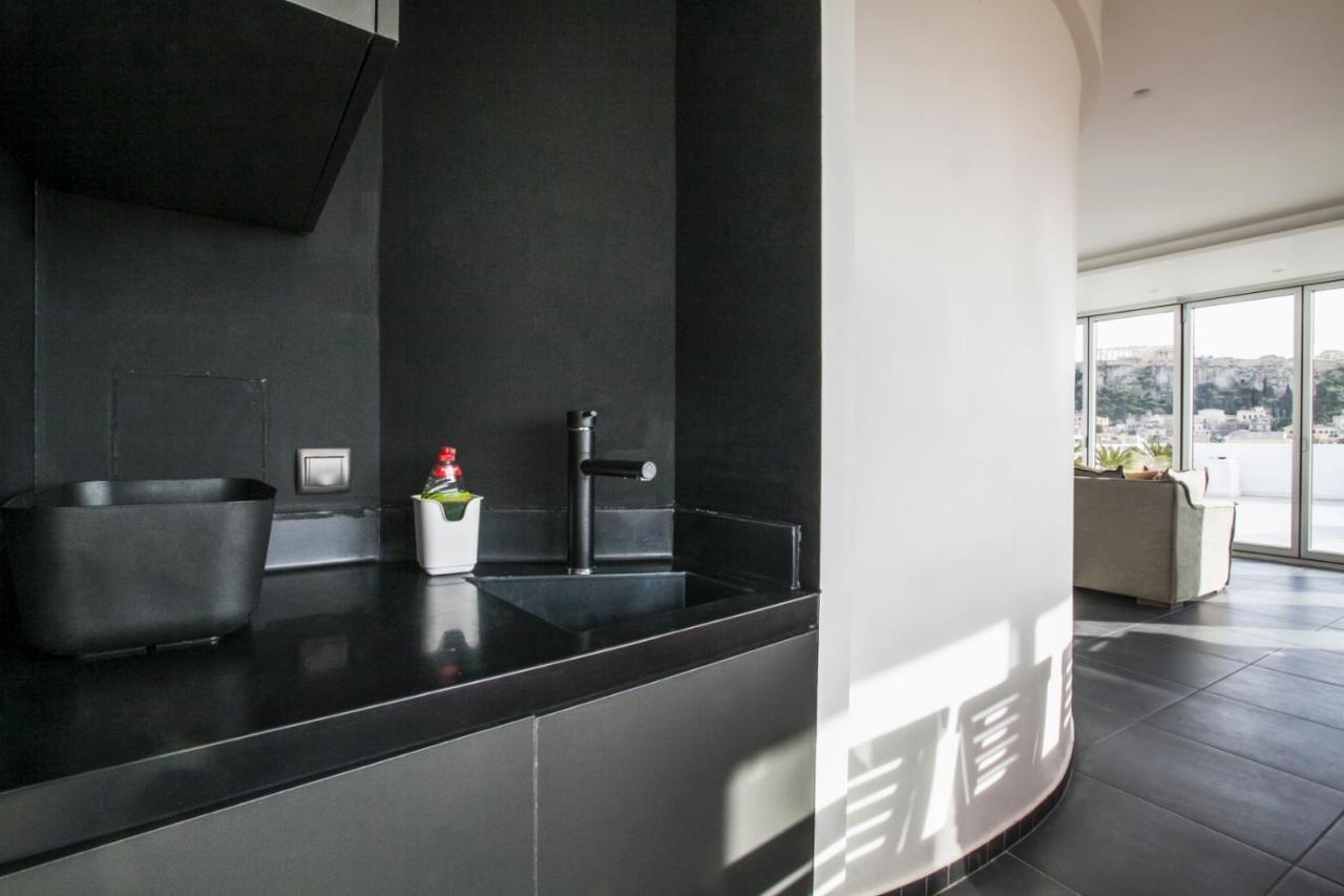 Apartament Acropolis Panorama View Penthouse With Private Terraces A Contemporary Parthenon Ateny Zewnętrze zdjęcie